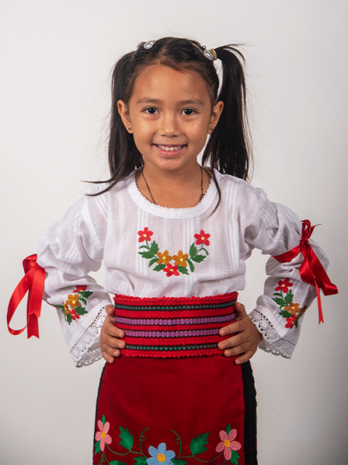 Children’s Šumadija girls’ blouse